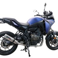 GPR auspuff kompatibel mit  Yamaha Tracer 7 2021-2024, M3 Inox , Racing-Komplettsystem-Auspuff, einschließlich Krümmer und abnehmbarem DB-Killer 
