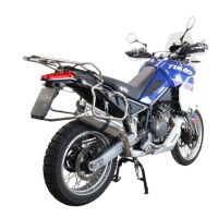 GPR auspuff kompatibel mit  Bmw R 1200 Gs -Adventure 2014-2016, Dual Inox, Zugelassener legaler Slip-On-Auspuff mit Abe, einschließlich abnehmbarem DB-Killer und Verbindungsrohr 