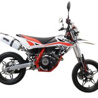 GPR auspuff kompatibel mit  Beta RR 125 4T Enduro 2019-2020, Albus Evo4, Zugelassener legaler Slip-On-Auspuff mit ABE, inklusive abnehmbarem DB-Killer, Verbindungsrohr und Katalysator 