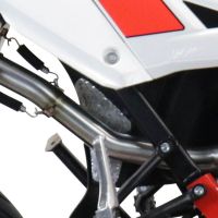 GPR auspuff kompatibel mit  Beta RR 125 4T Motard 2019-2020, Furore Evo4 Nero, Zugelassener legaler Slip-On-Auspuff mit ABE, inklusive abnehmbarem DB-Killer, Verbindungsrohr und Katalysator 
