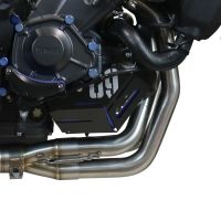 GPR auspuff kompatibel mit  Yamaha Mt-09 2021-2023, Powercone Evo, Homologierte auspuff mit verbindungsrohr und katalysator 
