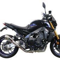 GPR auspuff kompatibel mit  Yamaha Mt-09 2021-2023, Powercone Evo, Homologierte auspuff mit verbindungsrohr und katalysator 