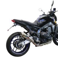 GPR auspuff kompatibel mit  Yamaha Mt-09 2021-2023, Powercone Evo, Homologierte auspuff mit verbindungsrohr und katalysator 