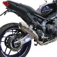 GPR auspuff kompatibel mit  Yamaha Mt-09 2021-2023, Powercone Evo, Homologierte auspuff mit verbindungsrohr und katalysator 