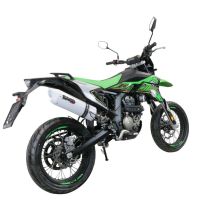 GPR auspuff kompatibel mit  KL MOTOR KXE 125 2022-2023, Albus Evo4, Zugelassener legaler Slip-On-Auspuff mit ABE, inklusive abnehmbarem DB-Killer, Verbindungsrohr und Katalysator 