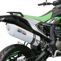 GPR auspuff kompatibel mit  KL MOTOR KXE 125 2022-2023, Albus Evo4, Zugelassener legaler Slip-On-Auspuff mit ABE, inklusive abnehmbarem DB-Killer, Verbindungsrohr und Katalysator 