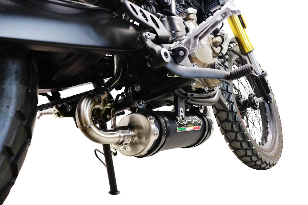 GPR auspuff kompatibel mit  F.B. Mondial Sport Classic 125 -Pagani 1948 2021-2023, Decatalizzatore, Decat Pipe, Katalysatorabscheider, artikel ohne Genehmigung 