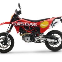 GPR auspuff kompatibel mit  Gas Gas ES 700 2023-2024, Albus Evo4, Zugelassener legaler Slip-On-Auspuff mit ABE, inklusive abnehmbarem DB-Killer, Verbindungsrohr und Katalysator 