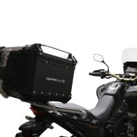 GPR TECH Honda Crf 1100 L Africa Twin 2020/2024 e5 Topcase aus Aluminium, schwarze Farbe mit spezifischer Platte enthalten Kapazität Liter 35