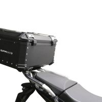 GPR TECH Honda Crf 1100 L Africa Twin 2020/2024 e5 Topcase aus Aluminium, schwarze Farbe mit spezifischer Platte enthalten Kapazität Liter 35