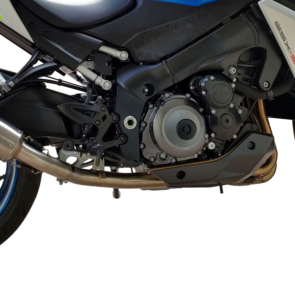 GPR auspuff kompatibel mit  Suzuki Gsx-S 1000 GX 2024-2025, Decatalizzatore, Decat Pipe, Katalysatorabscheider, artikel ohne Genehmigung 