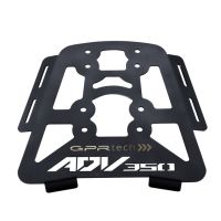 GPR TECH Honda Forza 125 2015/2023 Spezifische Montageplatte Top Case ALPITECH 26 LT kompatibel mit Original-Gepäckträger, aus Edelstahl mit 4 Verankerungspunkten