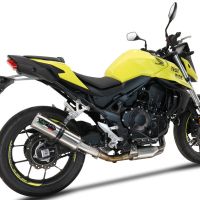 GPR auspuff kompatibel mit  Honda CB 750 Hornet  2023-2024, M3 Inox , Zugelassener legaler Slip-On-Auspuff mit Abe, einschließlich abnehmbarem DB-Killer und Verbindungsrohr 