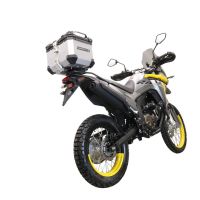 GPR TECH Voge 300Rally 2022/2024 e5 Topcase aus Aluminium, silberfarben mit spezifischer Platte inklusive Kapazität Liter 26