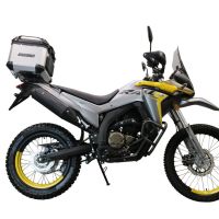 GPR TECH Voge 300Rally 2022/2024 e5 Topcase aus Aluminium, silberfarben mit spezifischer Platte inklusive Kapazität Liter 35