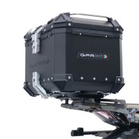 GPR TECH Zontes 350 T1 ADV 2022/2024 e5 Topcase aus Aluminium, schwarze Farbe mit spezifischer Platte enthalten Kapazität Liter 45