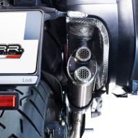 GPR auspuff kompatibel mit  Ducati Multistrada V4 - S 2022-2024, Dual Inox, Zugelassener legaler Slip-On-Auspuff mit Abe, einschließlich abnehmbarem DB-Killer und Verbindungsrohr 