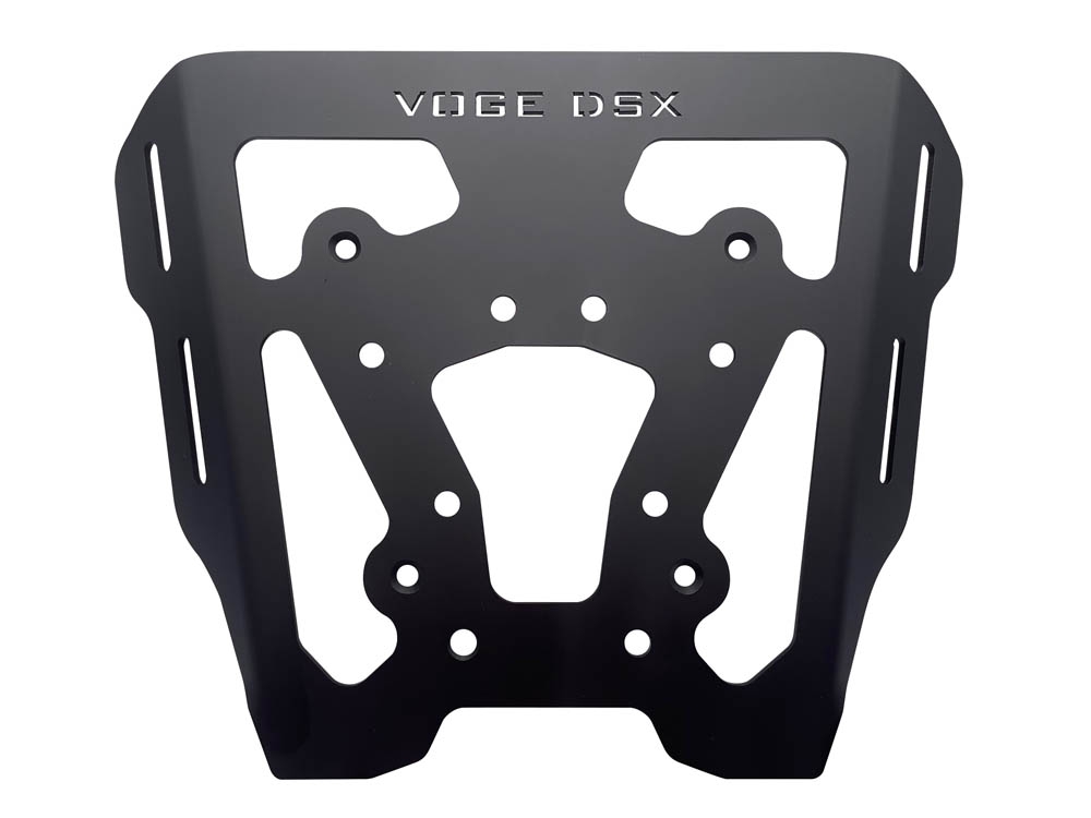 GPR TECH Voge 900DSX 2024/2025 e5 Spezifische Montageplatte Top Case ALPITECH 35>55 LT kompatibel mit Original-Gepäckträger, aus Edelstahl mit 4 Verankerungspunkten