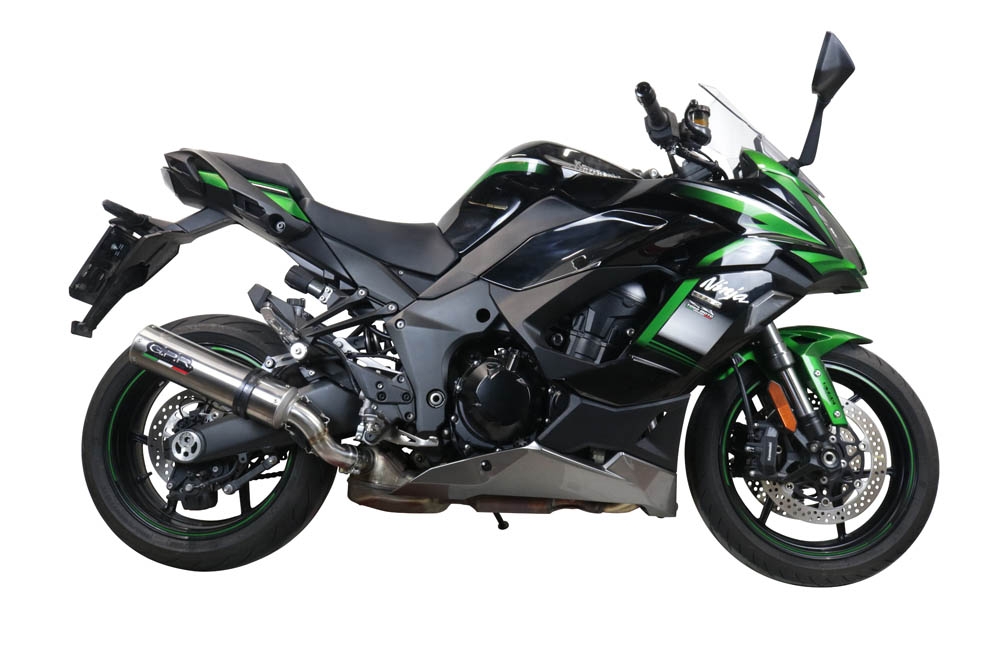 GPR auspuff kompatibel mit  Kawasaki Ninja 1000 Sx 2020-2020, M3 Inox , Rennauspuff, mit Verbindungsrohren, Artikel ohne Genehmigung 