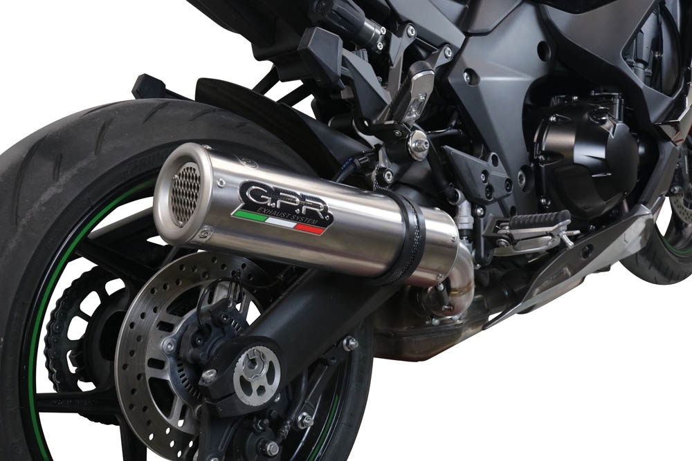 GPR auspuff kompatibel mit  Kawasaki Ninja 1000 Sx 2020-2020, M3 Inox , Rennauspuff, mit Verbindungsrohren, Artikel ohne Genehmigung 
