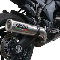 GPR auspuff kompatibel mit  Kawasaki Ninja 1000 Sx 2020-2020, M3 Inox , Rennauspuff, mit Verbindungsrohren, Artikel ohne Genehmigung 