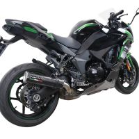 GPR auspuff kompatibel mit  Kawasaki Ninja 1000 Sx 2021-2024, M3 Poppy , Rennauspuff, mit Verbindungsrohren, Artikel ohne Genehmigung 