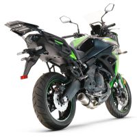 GPR auspuff kompatibel mit  Kawasaki Versys 650 2017-2020, M3 Inox , Racing-Komplettsystem-Auspuff, einschließlich Krümmer und abnehmbarem DB-Killer 
