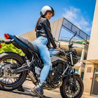 GPR auspuff kompatibel mit  Kawasaki Z 650 RS 2021-2023, Deeptone Inox, Kompletter Rennauspuff, geliefert mit spezifischem Krümmer, Artikel ohne Homologation 