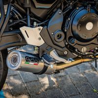 GPR auspuff kompatibel mit  Kawasaki Z 650 RS 2021-2023, M3 Inox , Kompletter Rennauspuff, geliefert mit spezifischem Krümmer, Artikel ohne Homologation 