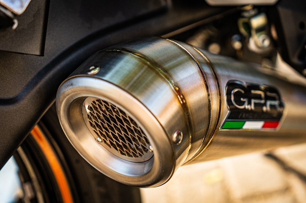 GPR auspuff kompatibel mit  Kawasaki Z 650 RS 2021-2023, Powercone Evo, Kompletter Rennauspuff, geliefert mit spezifischem Krümmer, Artikel ohne Homologation 