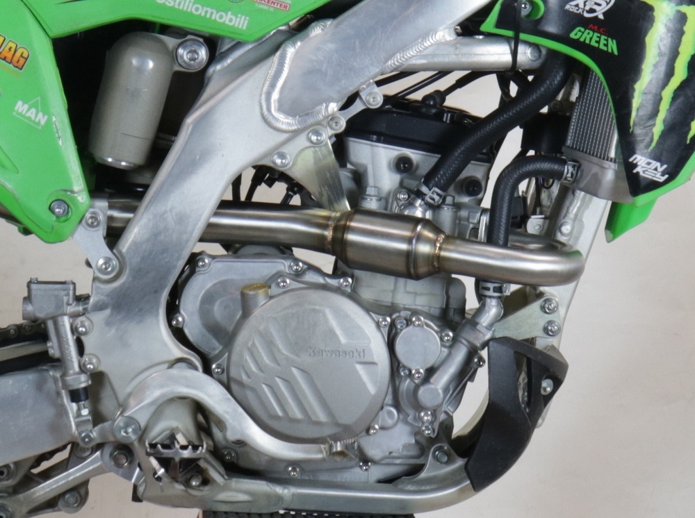 GPR auspuff kompatibel mit  Gas Gas EW 500 F 2024-2025, Pentacross FULL Titanium, Racing-Komplettsystem-Auspuff, einschließlich Krümmer und abnehmbarem DB-Killer 