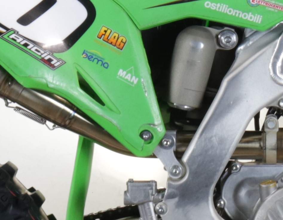 GPR auspuff kompatibel mit  Gas Gas EW 500 F 2024-2025, Pentacross FULL Titanium, Racing-Komplettsystem-Auspuff, einschließlich Krümmer und abnehmbarem DB-Killer 