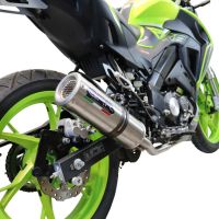 GPR auspuff kompatibel mit  Keeway Rkf 125 2021-2023, M3 Inox , Homologierte auspuff mit verbindungsrohr und katalysator 