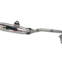 GPR auspuff kompatibel mit  Suzuki Dr-z 2003-2024, Deeptone Inox, Racing-Komplettsystem-Auspuff, einschließlich Krümmer und abnehmbarem DB-Killer 