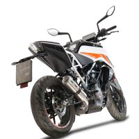 GPR auspuff kompatibel mit  Ktm Duke 390 2021-2024, M3 Inox , Rennauspuff, mit Verbindungsrohren, Artikel ohne Genehmigung 