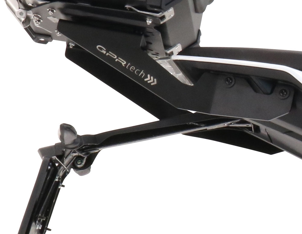 GPR TECH Ktm Duke 125 2021/2023 e5 Gepäckträger hintenTop Case ALPITECH 26 LT Gepäckträger hinten, aus Edelstahl mit 4 Verankerungspunkten