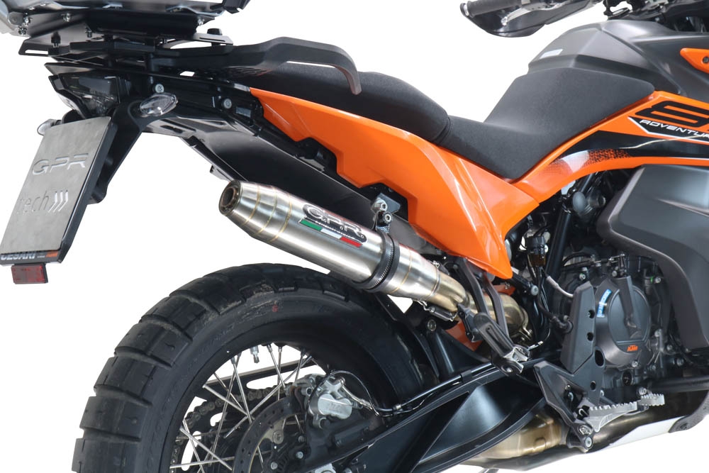 GPR TECH Ktm Lc 8 Adventure 1190 2013/2016 e3 Spezifische Montageplatte Top Case ALPITECH 35 LT kompatibel mit Original-Gepäckträger, aus Edelstahl mit 4 Verankerungspunkten