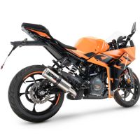 GPR auspuff kompatibel mit  Ktm Rc 125 2021-2024, M3 Inox , Rennauspuff, mit Verbindungsrohren, Artikel ohne Genehmigung 