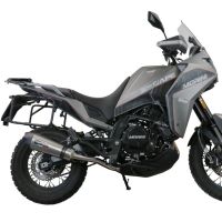 GPR auspuff kompatibel mit  Moto Morini X-CAPE 650 2021-2024, New Grand Prix Evo Titanium, Zugelassener legaler Mid-Full-Systemauspuff mit ABE, einschließlich abnehmbarem DB-Killer und Katalysator 