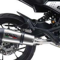 GPR auspuff kompatibel mit  Moto Morini Seiemmezzo Str 2022-2024, New Grand Prix Evo Titanium, Zugelassener legaler Mid-Full-Systemauspuff mit ABE, einschließlich abnehmbarem DB-Killer und Katalysator 