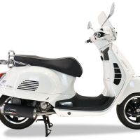 GPR auspuff kompatibel mit  Piaggio Vespa Gt - Gtv 250 I.E.  2007-2009, Evo4 Road, Racing-Komplettsystem-Auspuff, einschließlich Krümmer und abnehmbarem DB-Killer 