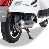 GPR auspuff kompatibel mit  Piaggio Vespa Gt - Gtv 250 I.E.  2007-2009, Evo4 Road, Racing-Komplettsystem-Auspuff, einschließlich Krümmer und abnehmbarem DB-Killer 