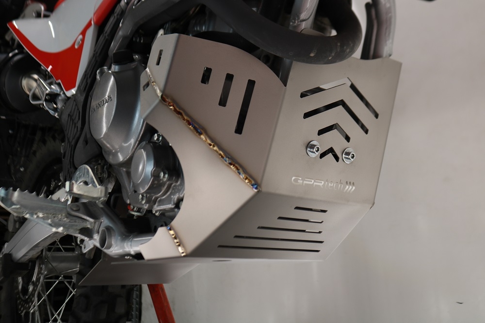 GPR TECH Honda Crf 300 L / Rally 2021/2024 e5 Unterfahrschutz aus Titan 