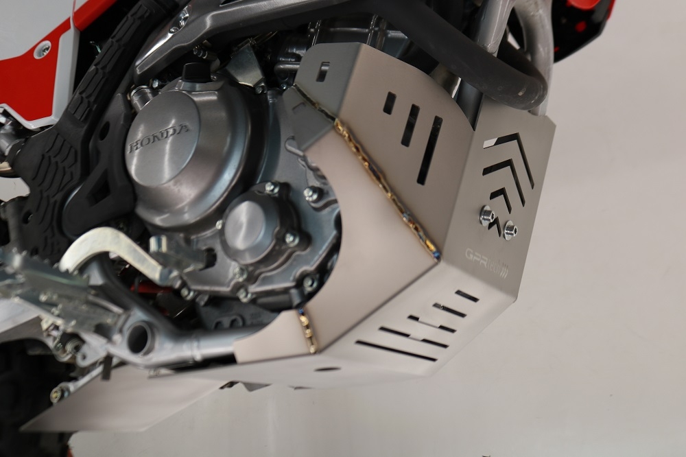 GPR TECH Honda Crf 300 L / Rally 2021/2024 e5 Unterfahrschutz aus Titan 