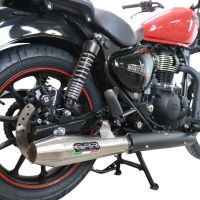 GPR auspuff kompatibel mit  Royal Enfield Classic 350 2021-2023, Ultracone, Rennauspuff, mit Verbindungsrohren, Artikel ohne Genehmigung 