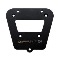 GPR TECH Royal Enfield Himalayan 410 2017/2023 Spezifische Montageplatte Top Case ALPITECH 35 LT kompatibel mit Original-Gepäckträger, aus Edelstahl mit 4 Verankerungspunkten