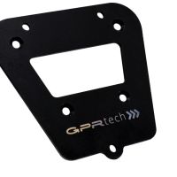 GPR TECH Royal Enfield Himalayan 410 2017/2023 Spezifische Montageplatte Top Case ALPITECH 35 LT kompatibel mit Original-Gepäckträger, aus Edelstahl mit 4 Verankerungspunkten