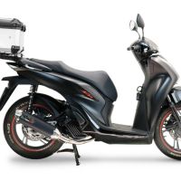 GPR auspuff kompatibel mit  Honda SH 125 2020-2023, Pentascooter, Zugelassener legaler Vollanlagenauspuff mit ABE, inklusive herausnehmbarem DB-Killer 
