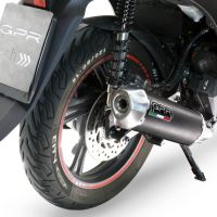 GPR auspuff kompatibel mit  Honda SH 125 2020-2023, Pentascooter, Zugelassener legaler Vollanlagenauspuff mit ABE, inklusive herausnehmbarem DB-Killer 