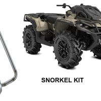 GPR auspuff kompatibel mit  Can Am Outlander 850 2016-2023, Snorkel kit, Schnorchel-Erweiterungsset für GPR Pentacross-Auspuff 